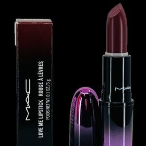 Mac Love Me Lipstick 408 Bated Breath - 0.1 oz / 3g - New In Box
